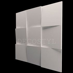 Гипсовая 3D панель DecoStyl Квадри (040)